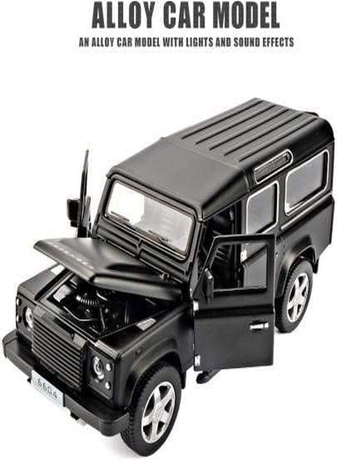 VBE® Black Colors Metal car Toy for Kids Die-Cast Super Sports car Mode Metal Car 1:24 Scale Toy with Light & Sound, Openable Hood & Doors Multicolor. - Image 4